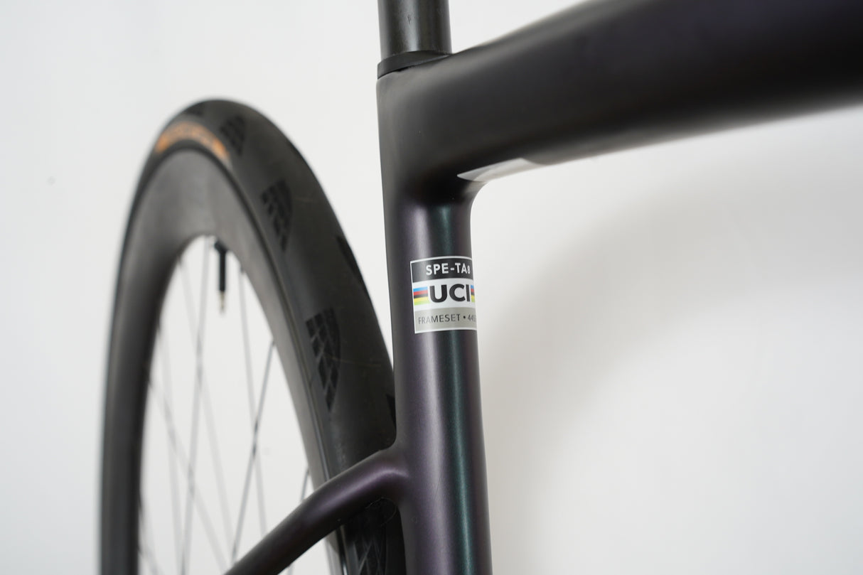 52cm Specialized S-WORKS Tarmac SL8 R9270 Di2 OSPW 4iiii Black Inc. Road Bike