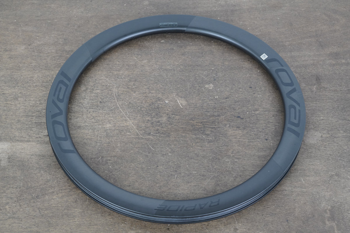 FRONT Roval Rapide CL Carbon Tubeless Clincher Disc Brake 18 Hole Rim Hoop