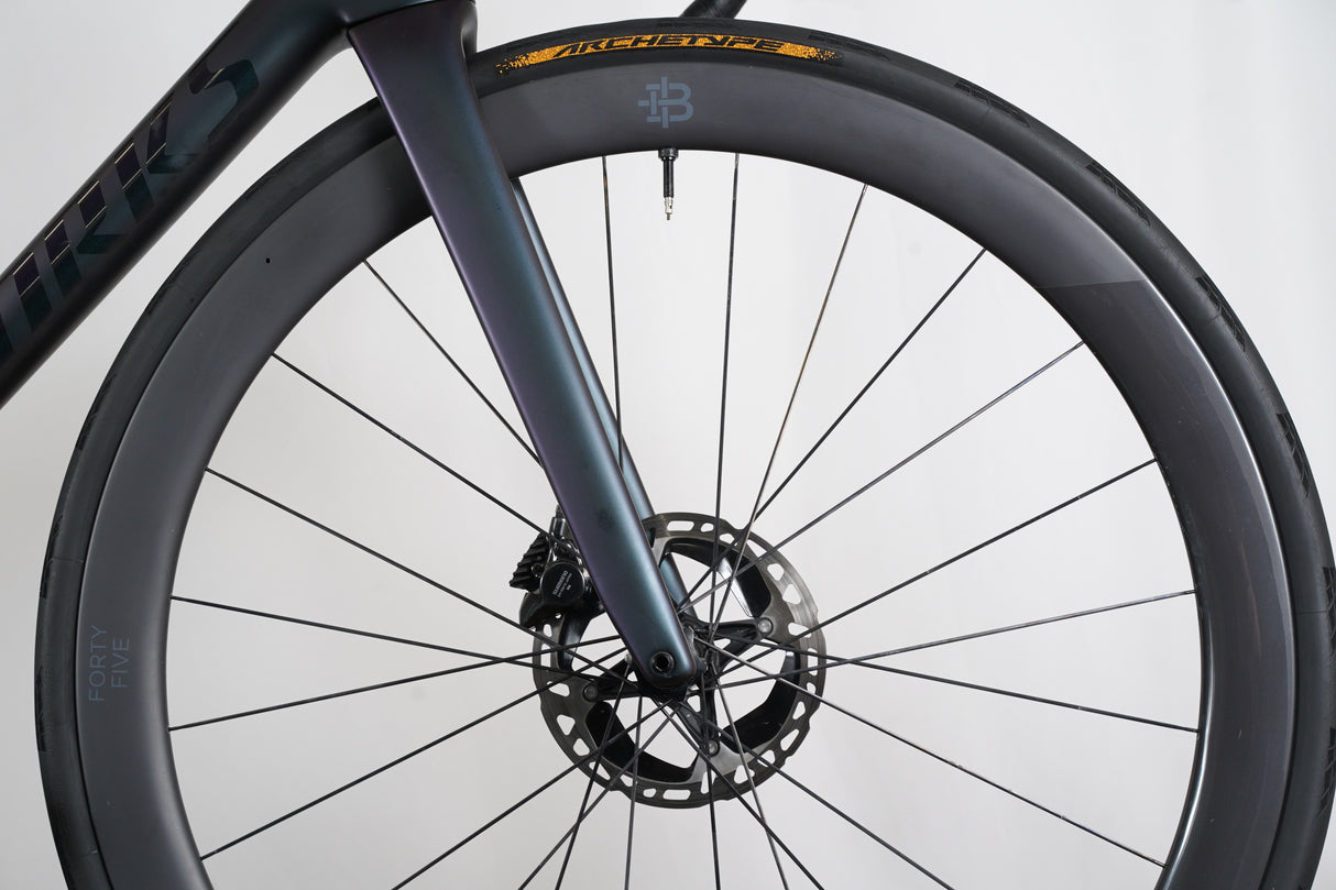 52cm Specialized S-WORKS Tarmac SL8 R9270 Di2 OSPW 4iiii Black Inc. Road Bike