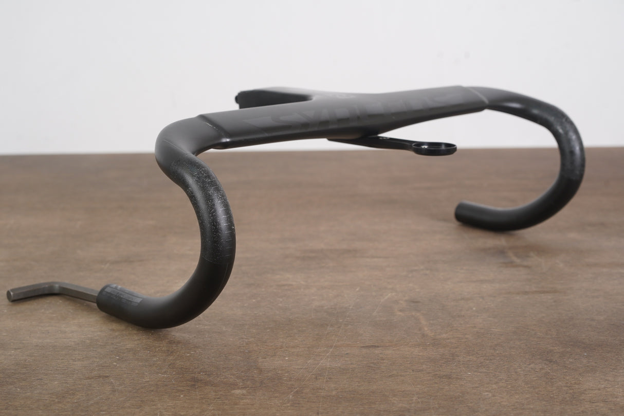 44cm 140mm Syncros Aero RR 1.0 Carbon Compact Road Barstem + Mount 31.8mm