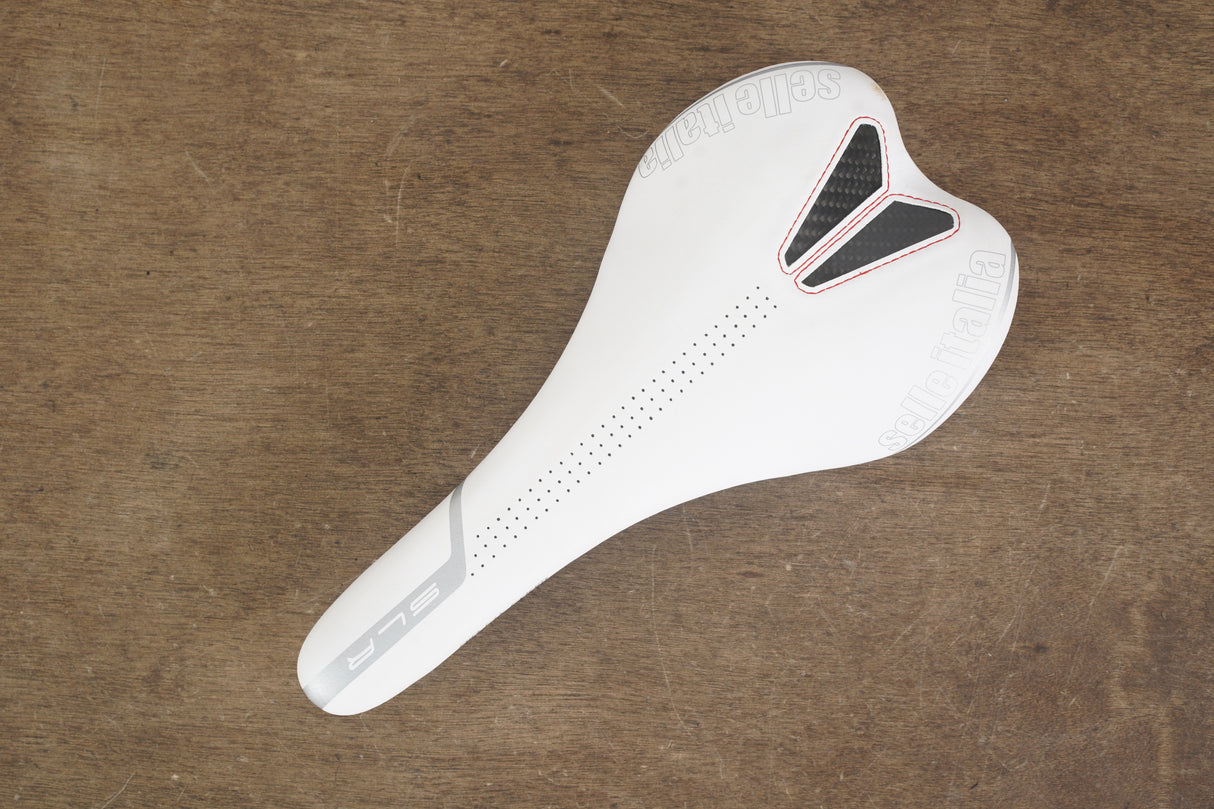 132mm Selle Italia SLR Carbon Rail Road Saddle 130g