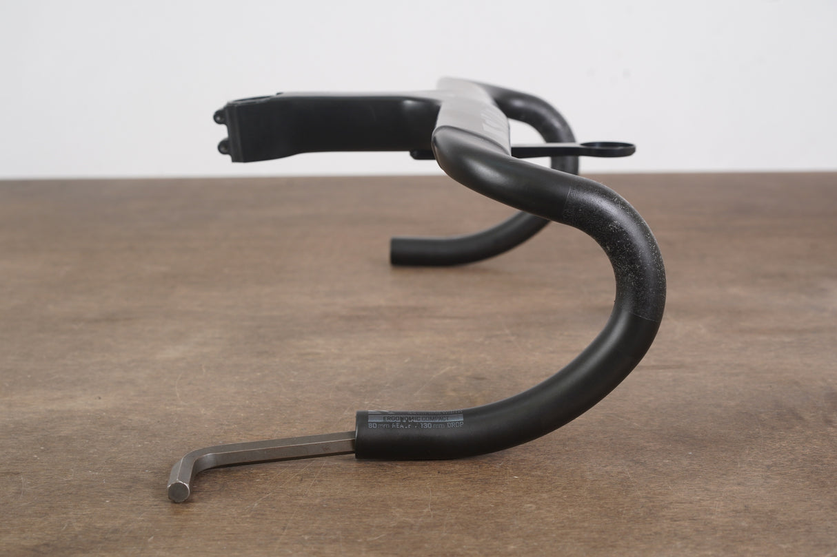 44cm 140mm Syncros Aero RR 1.0 Carbon Compact Road Barstem + Mount 31.8mm