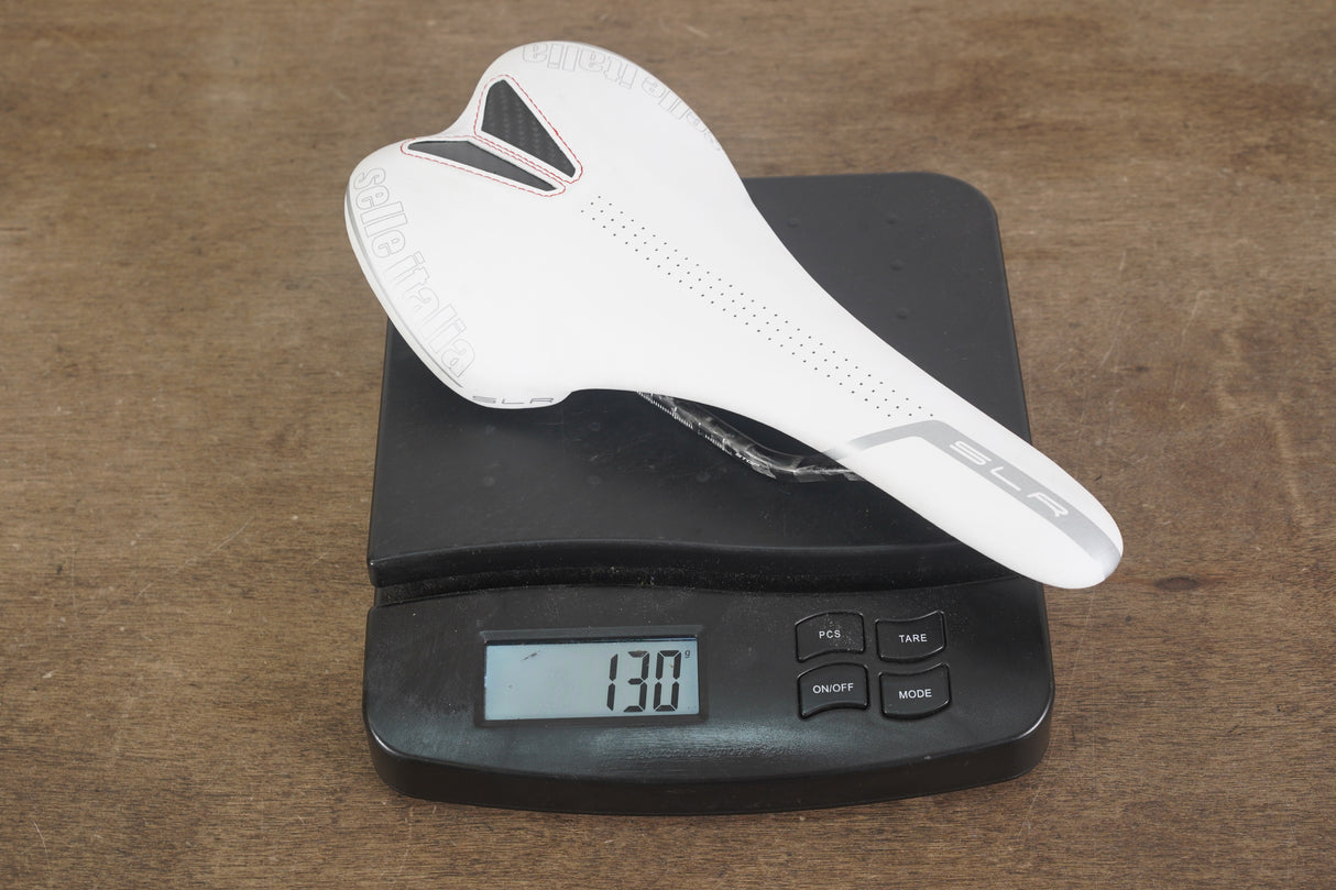 132mm Selle Italia SLR Carbon Rail Road Saddle 130g