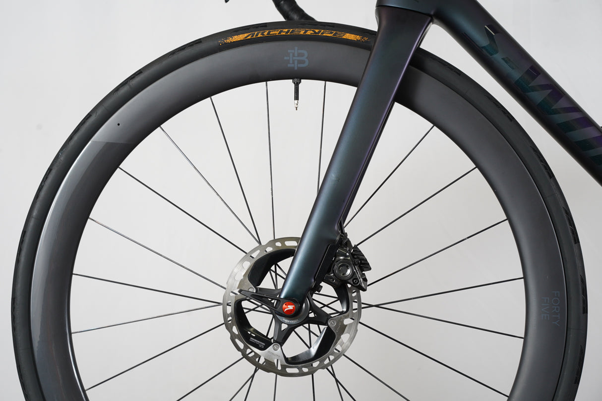 52cm Specialized S-WORKS Tarmac SL8 R9270 Di2 OSPW 4iiii Black Inc. Road Bike