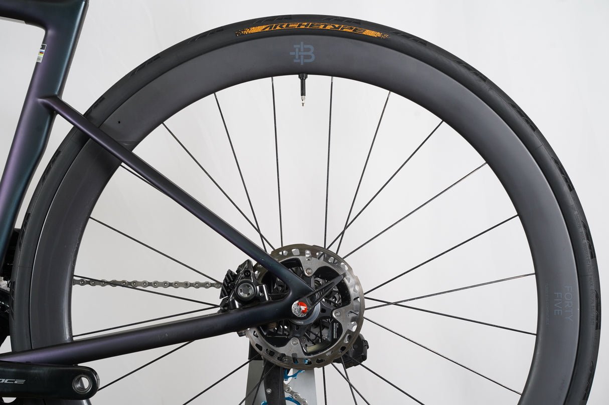 52cm Specialized S-WORKS Tarmac SL8 R9270 Di2 OSPW 4iiii Black Inc. Road Bike