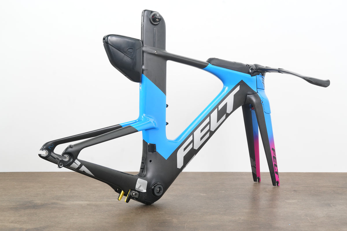 XS Felt IA 2 Carbon Aero Rim Brake TT Triathlon Frameset IA2 + Base Bar