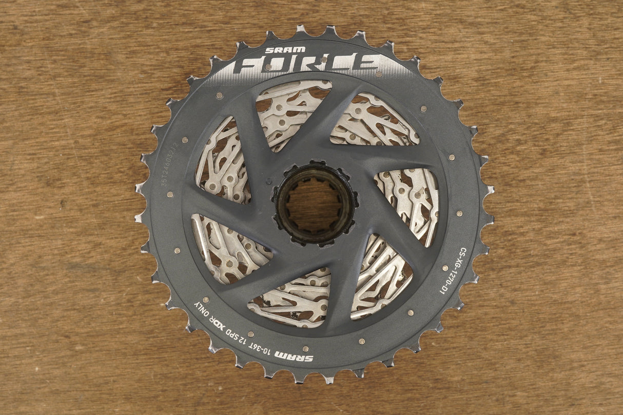10-36T SRAM Force CS-XG-1270-D1 12 Speed Road Cassette 308g