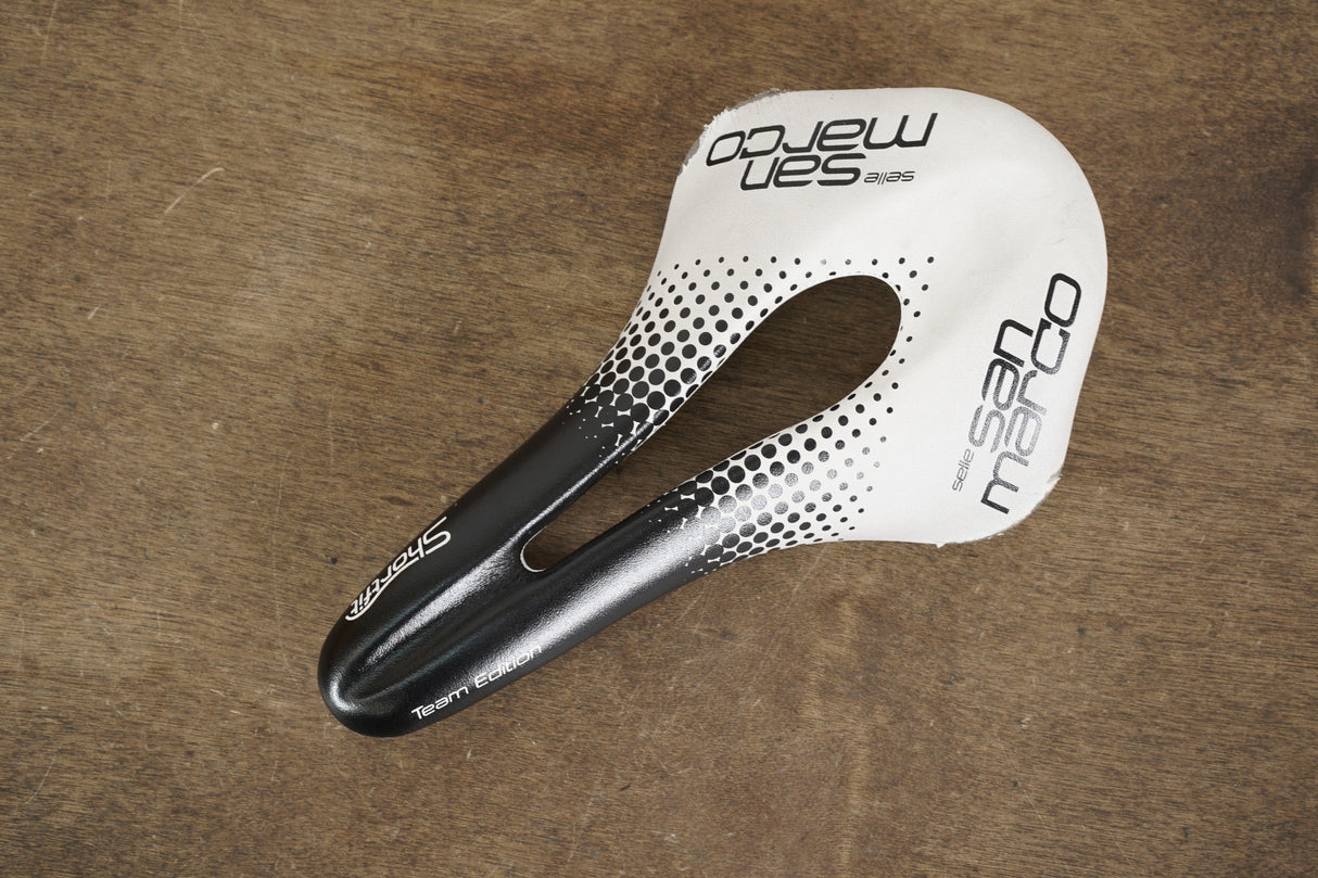 142mm Selle San Marco ShortFit Team Steel Rail Road Saddle 165g