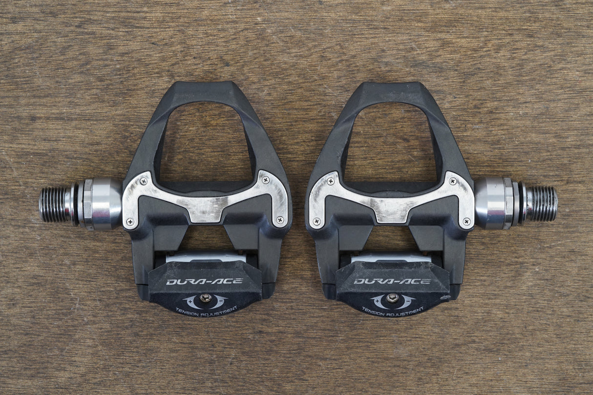 Shimano Dura-Ace PD-9000 SPD-SL Carbon Clipless Road Bike Pedals 247g