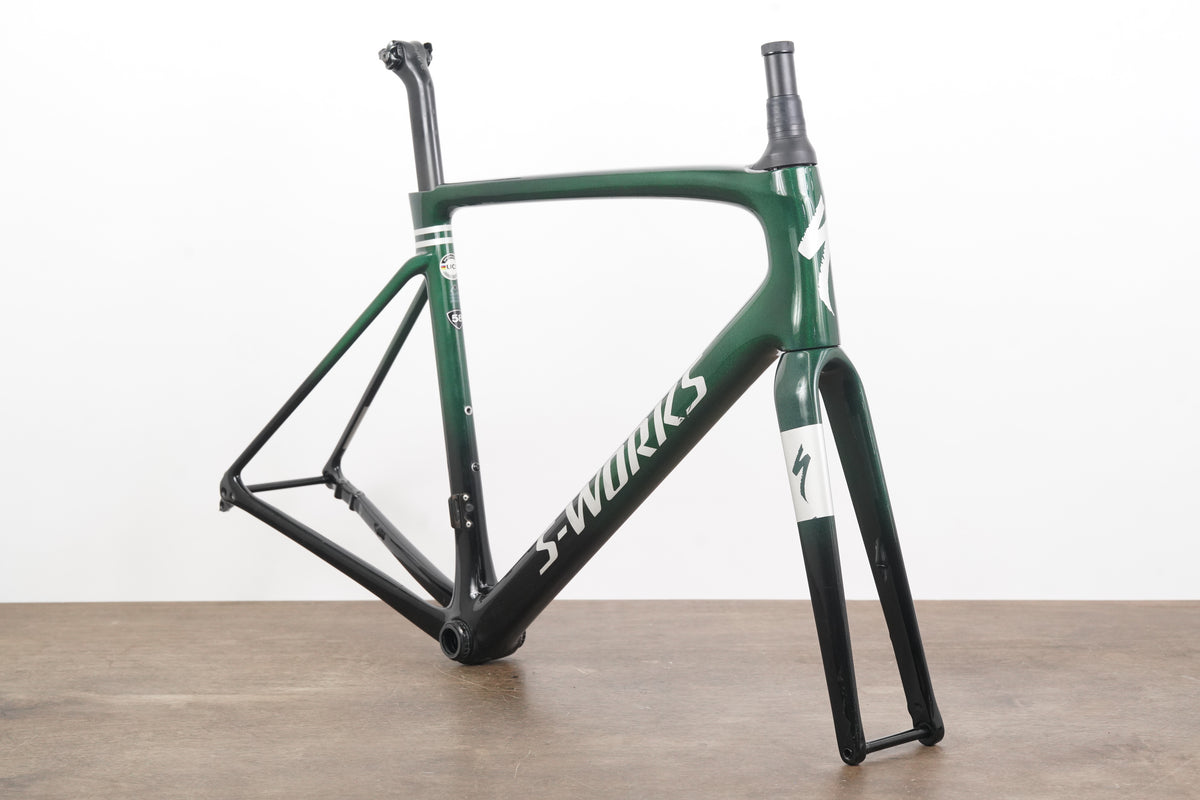 2021 58cm Specialized S-WORKS Roubaix Future Shock Carbon Disc Brake Frameset