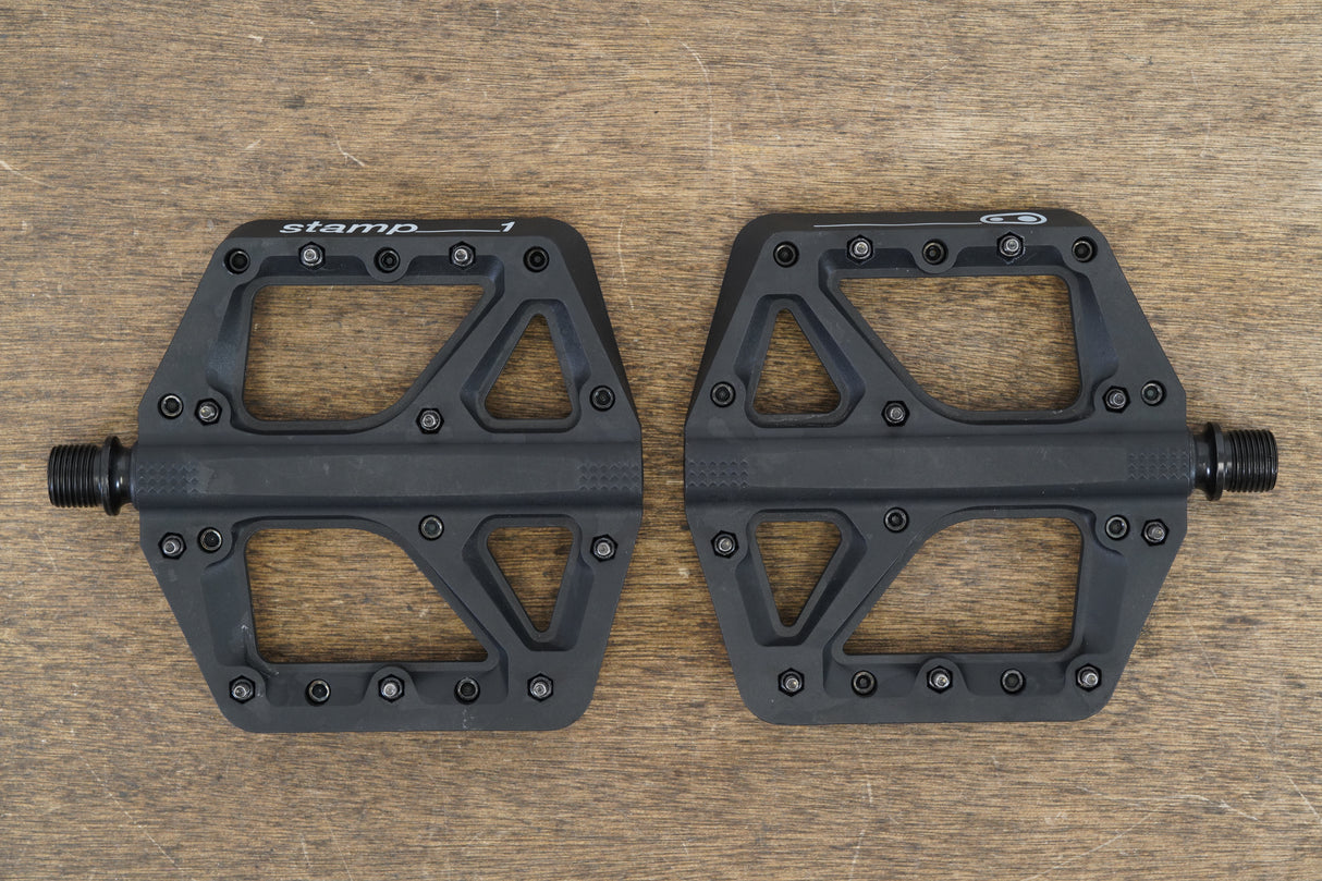 CrankBrothers Stamp 1 Composite Flat Gravel Trail CX MTB Pedals 347g
