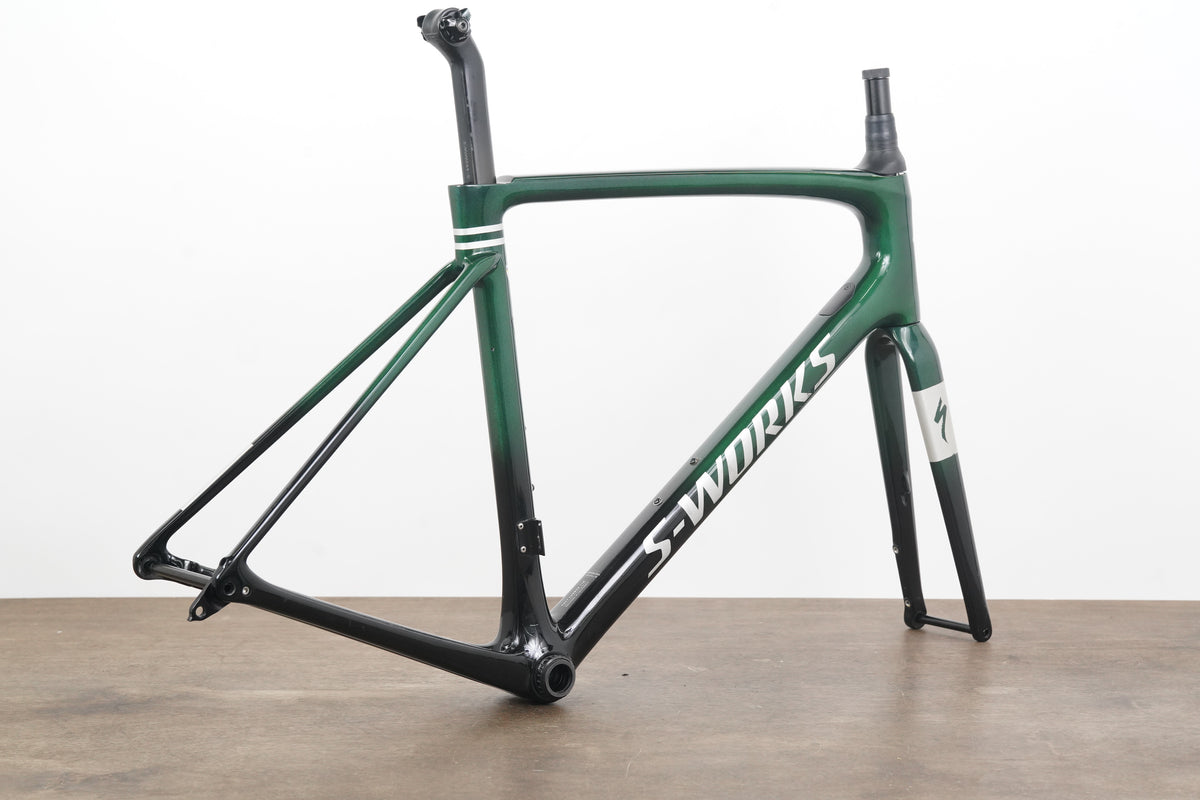2021 58cm Specialized S-WORKS Roubaix Future Shock Carbon Disc Brake Frameset