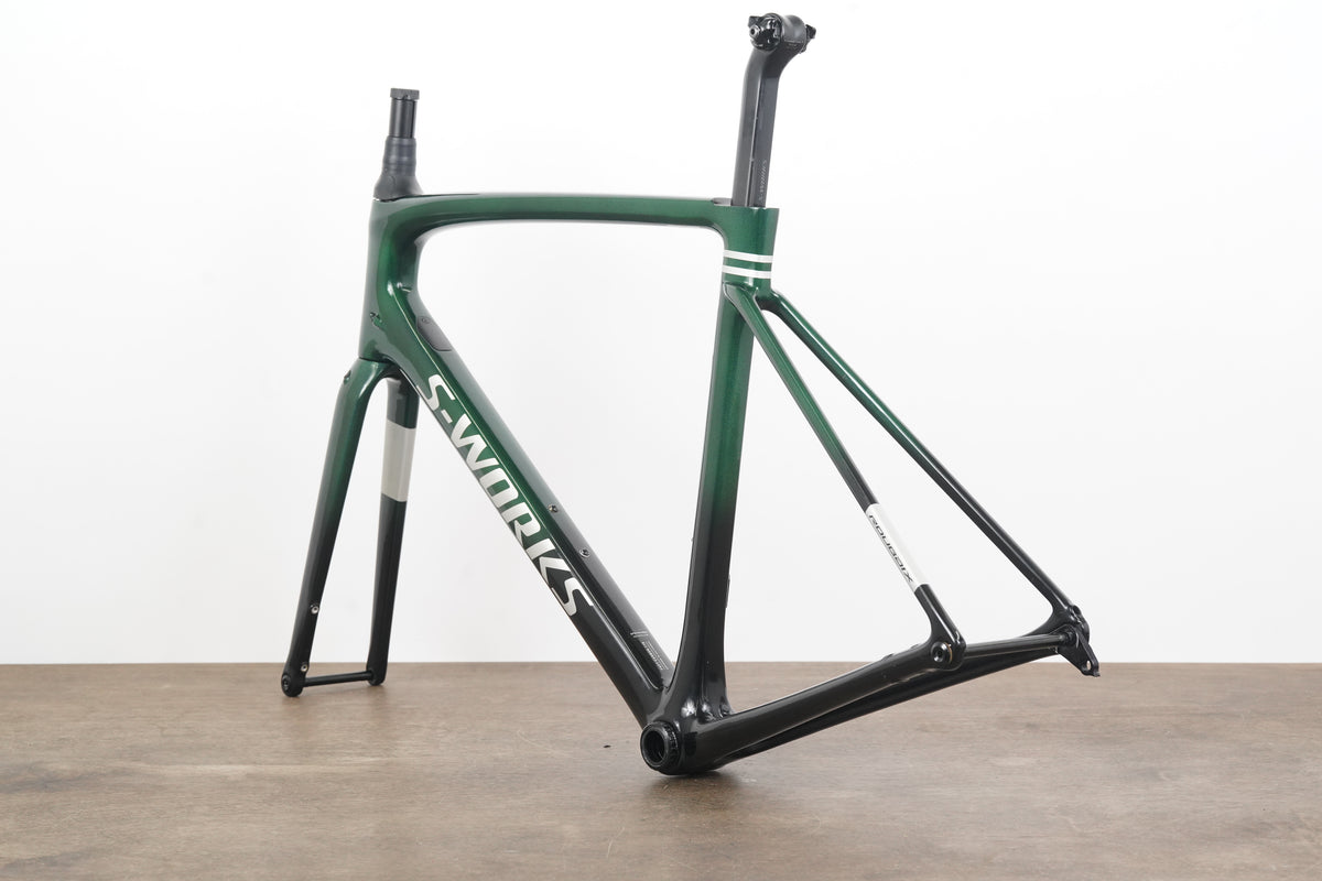 2021 58cm Specialized S-WORKS Roubaix Future Shock Carbon Disc Brake Frameset