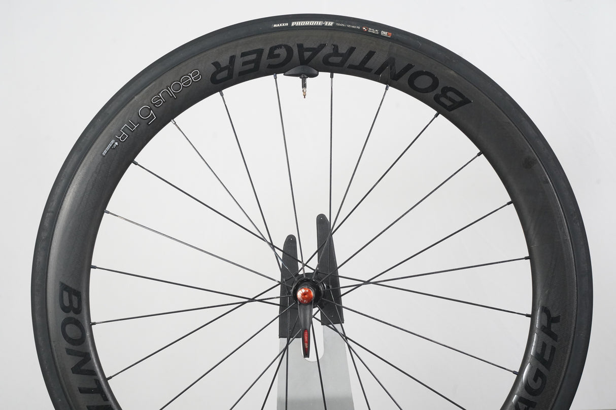 Bontrager Aeolus 5 TLR Extralite Carbon Tubeless Clincher Rim Wheelset 11 Speed