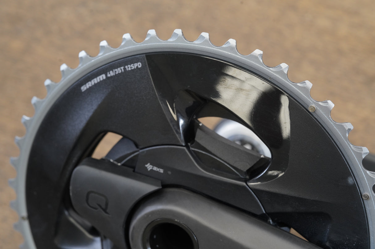 172.5mm 48/35T GXP SRAM Force AXS D1 Quarq Power Meter Crankset 856g
