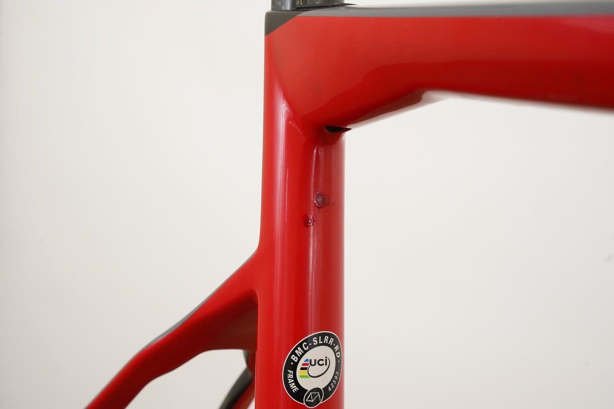 54cm BMC TeamMachine SLR01 Carbon Rim Brake Frameset SLR 01