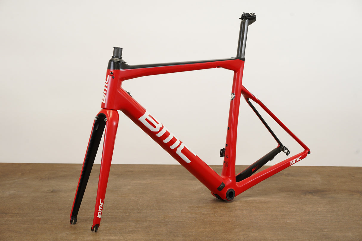 54cm BMC TeamMachine SLR01 Carbon Rim Brake Frameset SLR 01