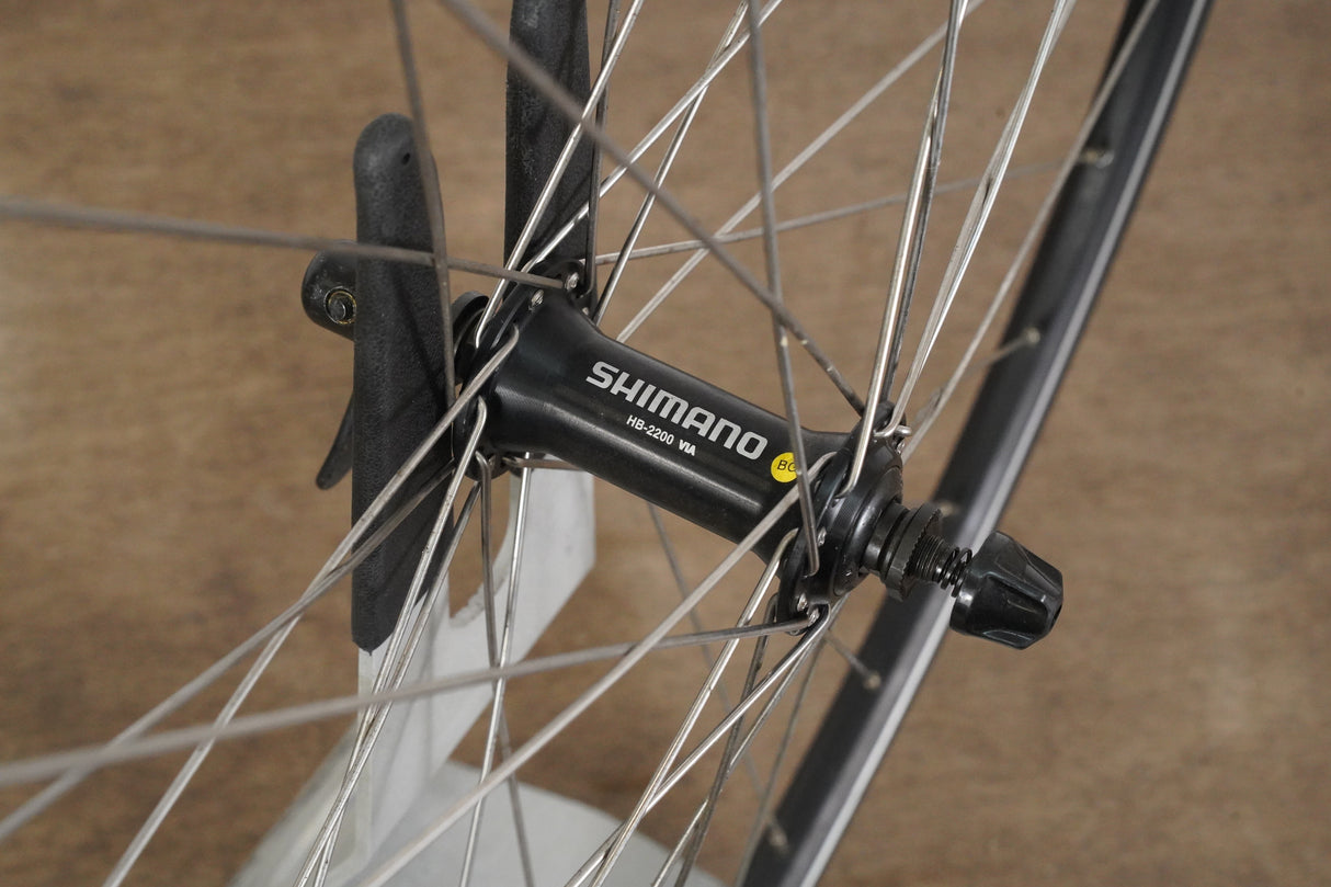 FRONT Weinmann LP18 Shimano HB-2200 Alloy Clincher Rim Brake Wheel