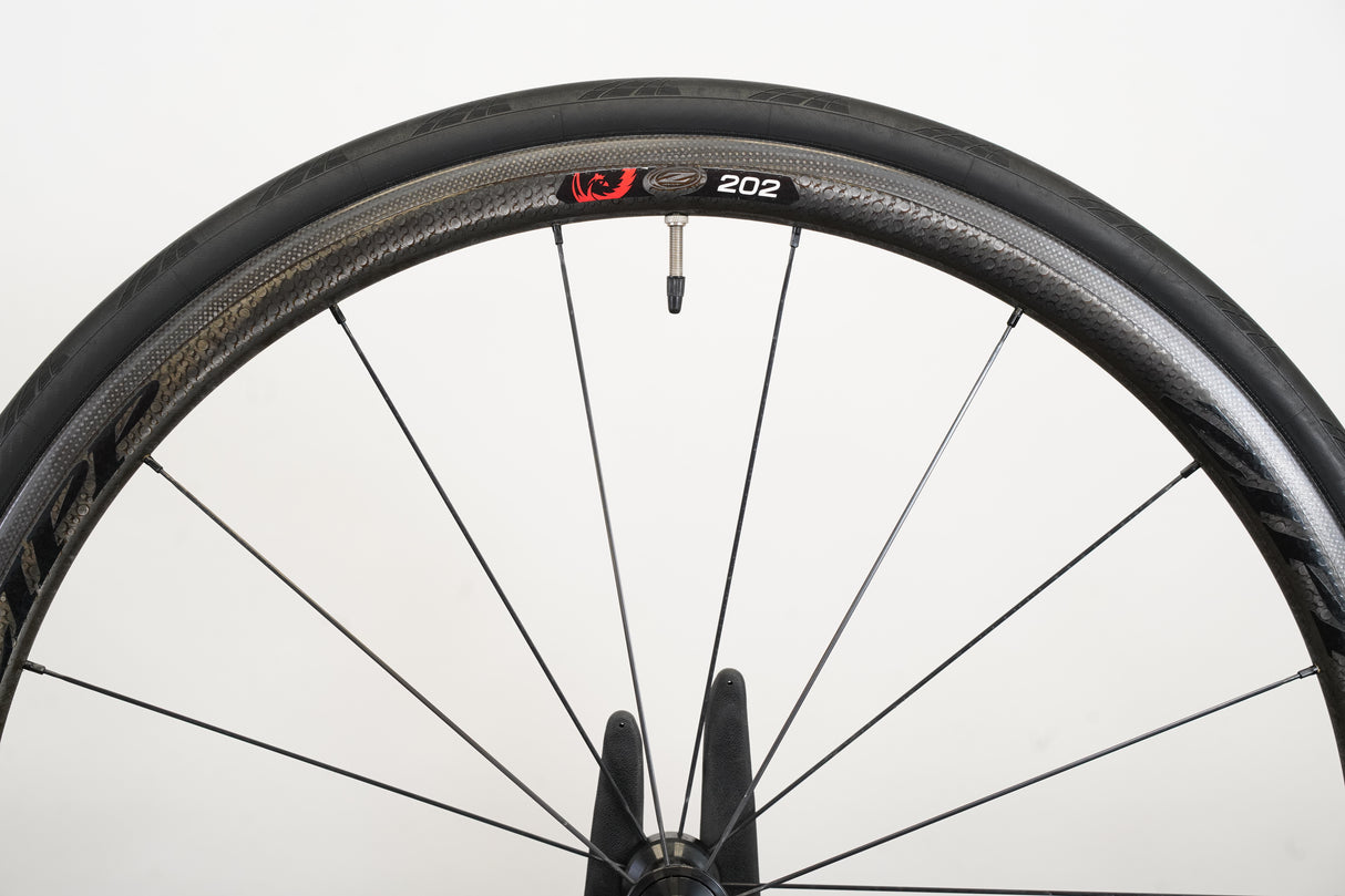 Zipp 202 Firecrest 77/177 Carbon Clincher Rim Brake Wheelset 11 Speed