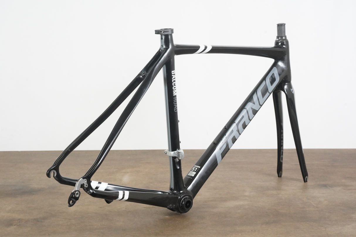 *Damaged* 51cm Franco Balcom Carbon Rim Brake Frameset