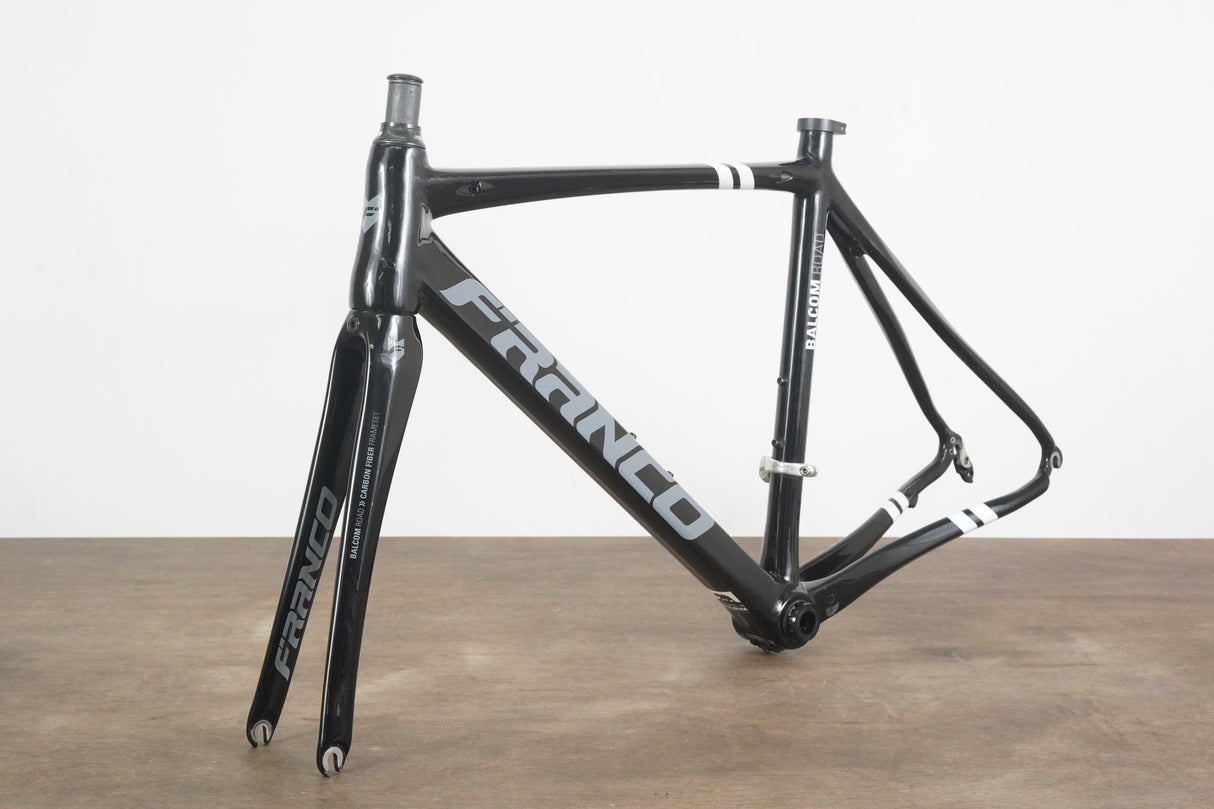 *Damaged* 51cm Franco Balcom Carbon Rim Brake Frameset