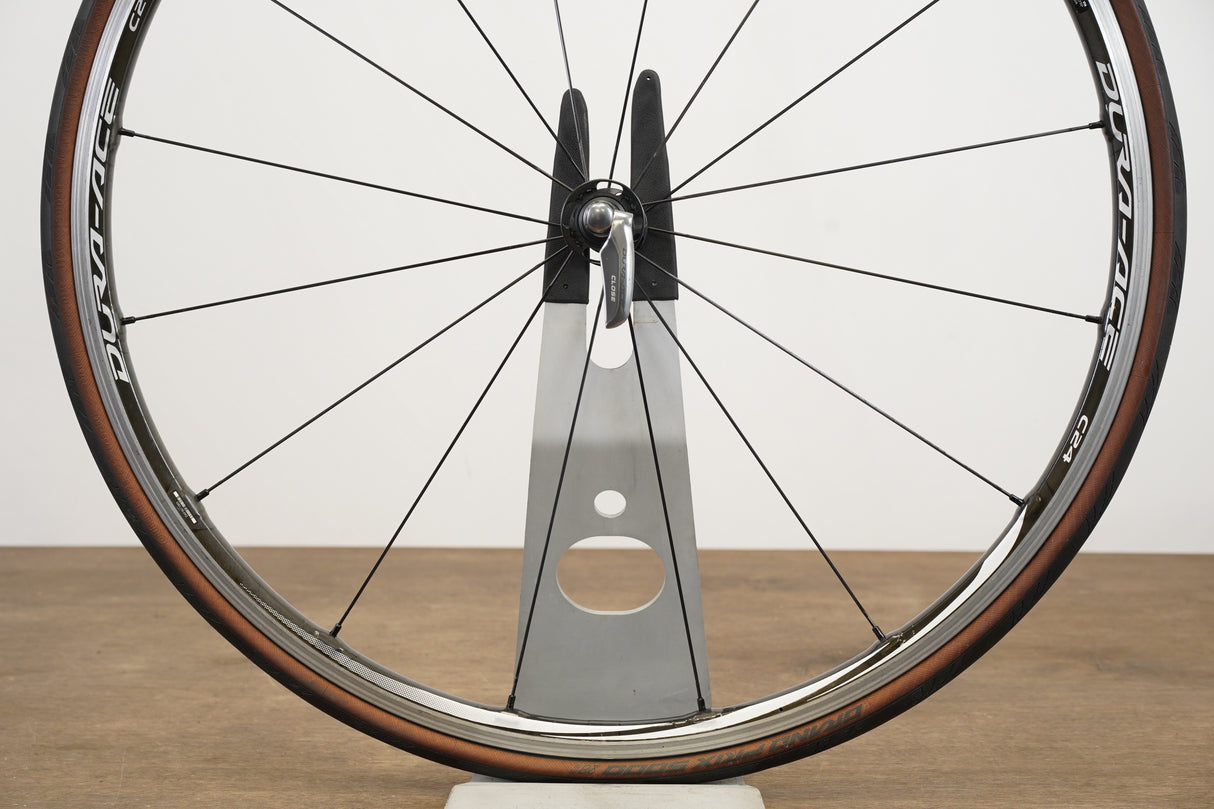 Shimano Dura-Ace WH-9000 C24 Carbon Clincher Rim Brake Wheelset 11 Speed