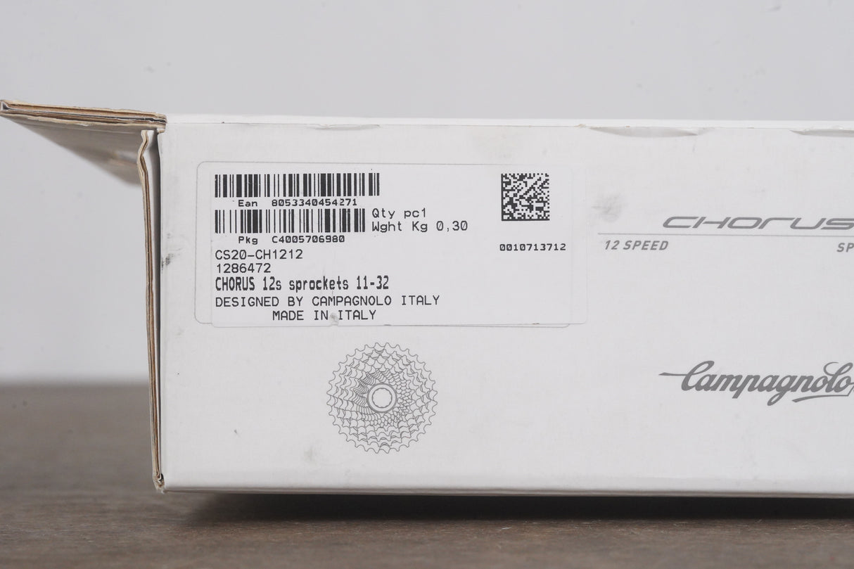 NEW 11-32T Campagnolo Chorus 12 Speed Road Cassette