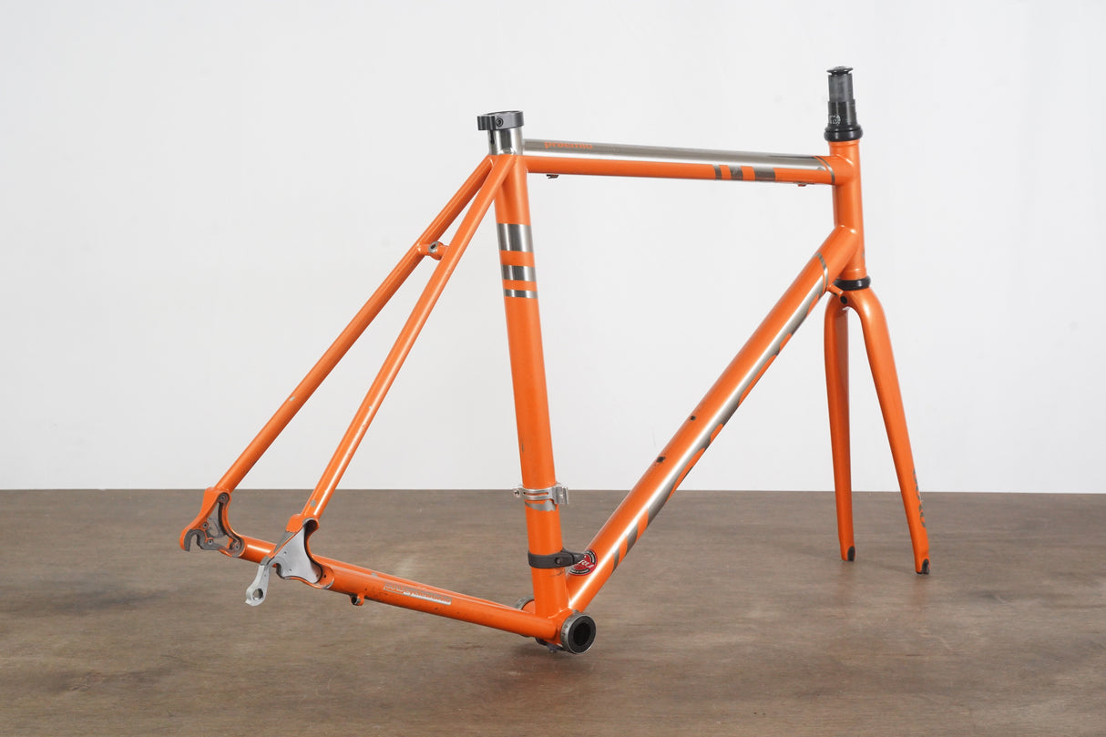 56cm Guru Praemio Titanium Rim Brake Road Frameset