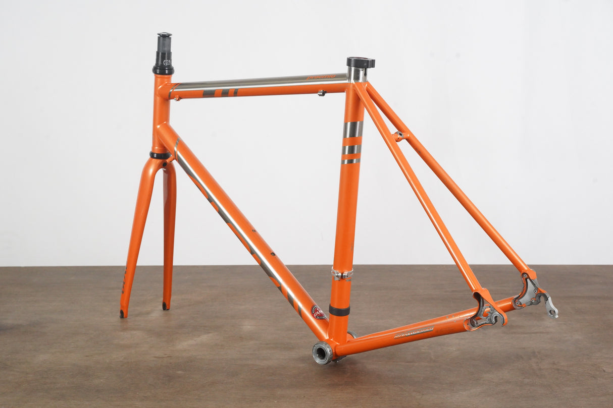 56cm Guru Praemio Titanium Rim Brake Road Frameset