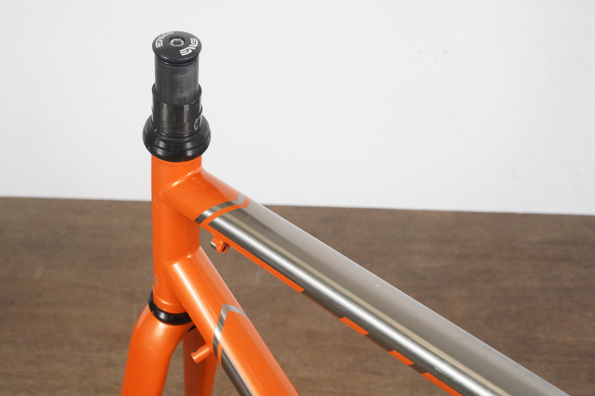 56cm Guru Praemio Titanium Rim Brake Road Frameset