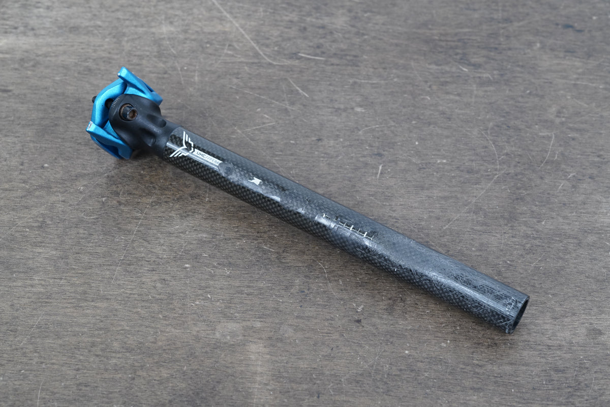 27.2mm Felt UHC Performance Carbon Alloy Setback Road Seatpost 252g