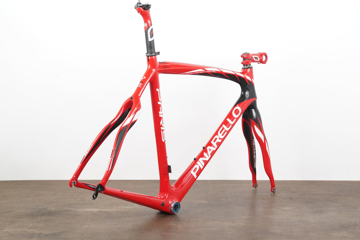*Damaged* 56cm Pinarello Paris Carbon Rim Brake Road Frameset