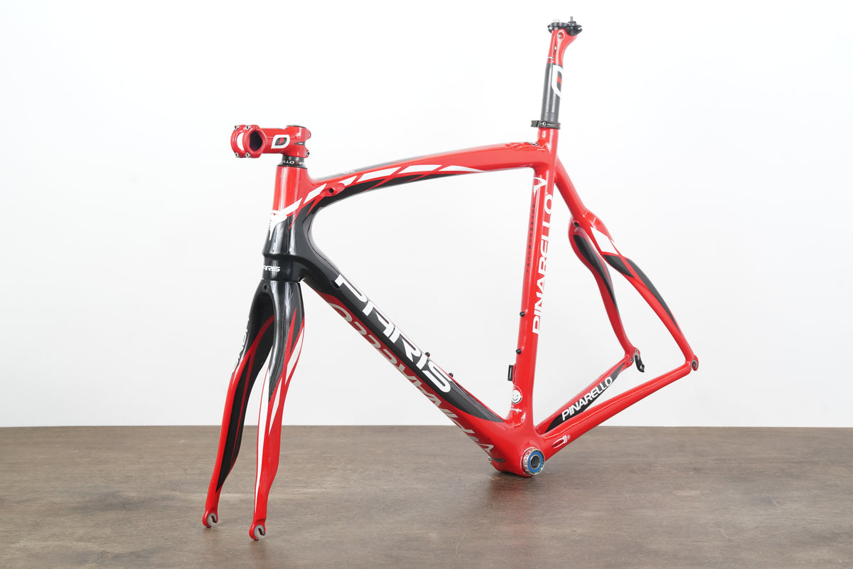 *Damaged* 56cm Pinarello Paris Carbon Rim Brake Road Frameset