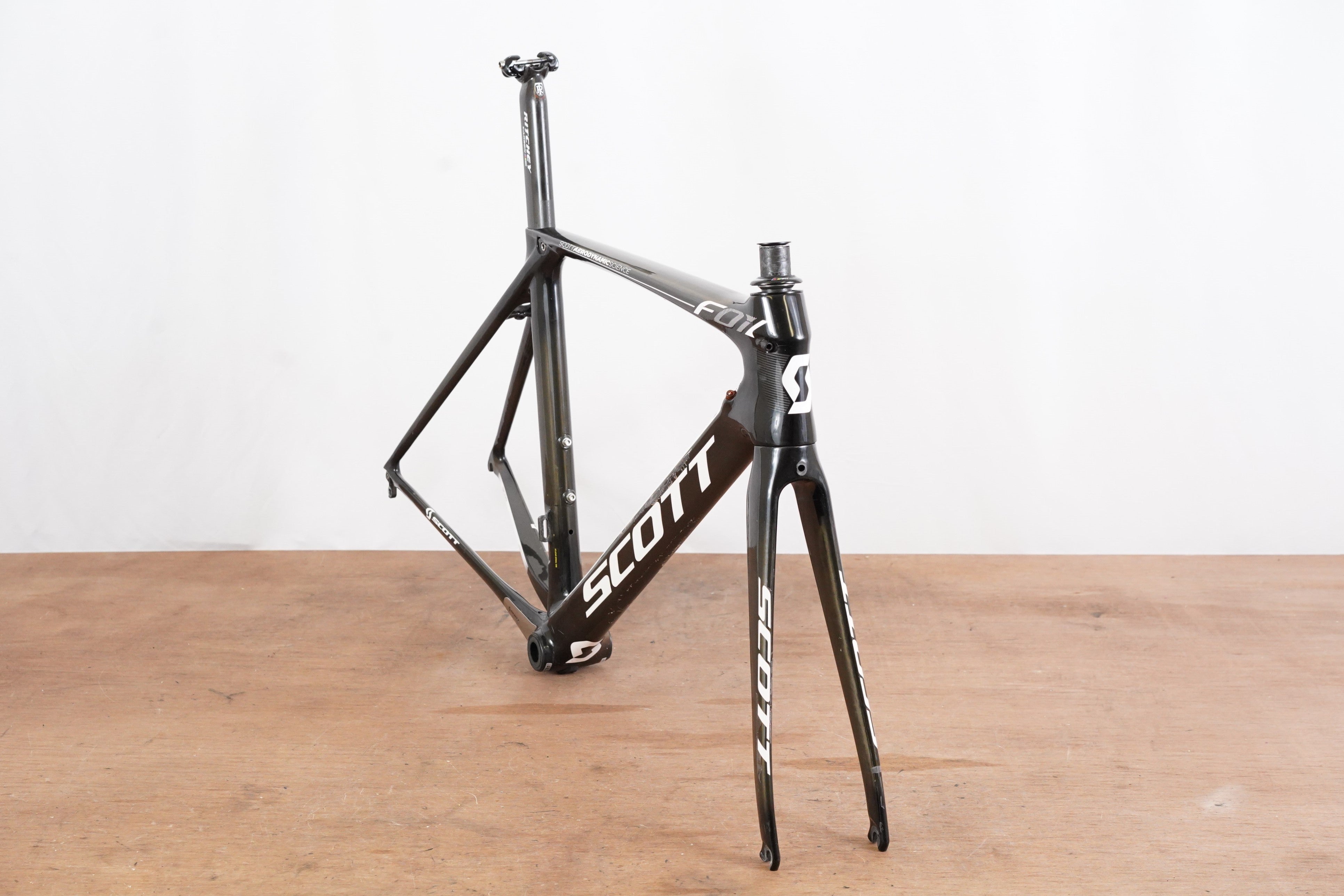 54cm Scott Foil R1 Carbon Aero Rim Brake Road Frameset