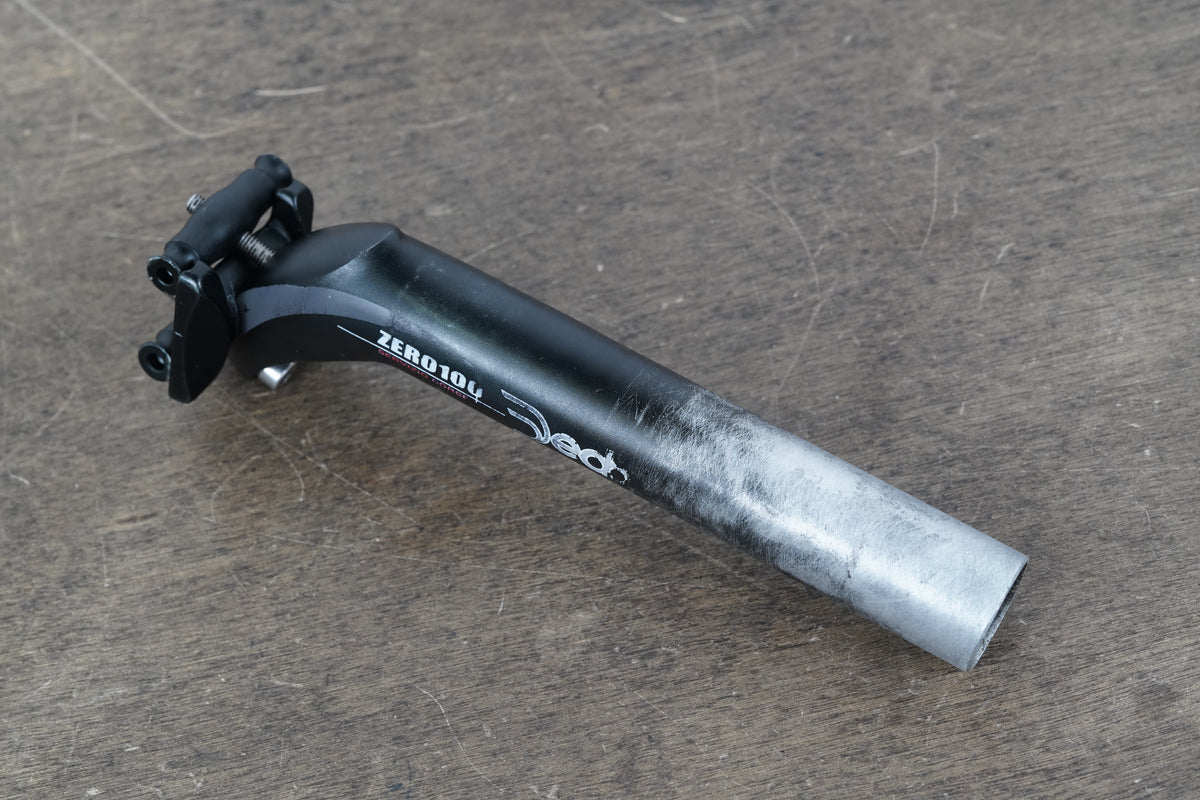 31.6mm Deda Elementi Zero100 Alloy 12mm Setback Road Seatpost 222g