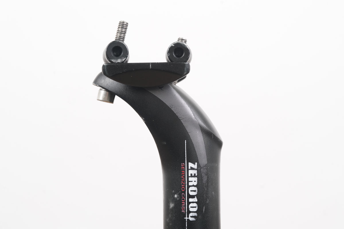 31.6mm Deda Elementi Zero100 Alloy 12mm Setback Road Seatpost 222g