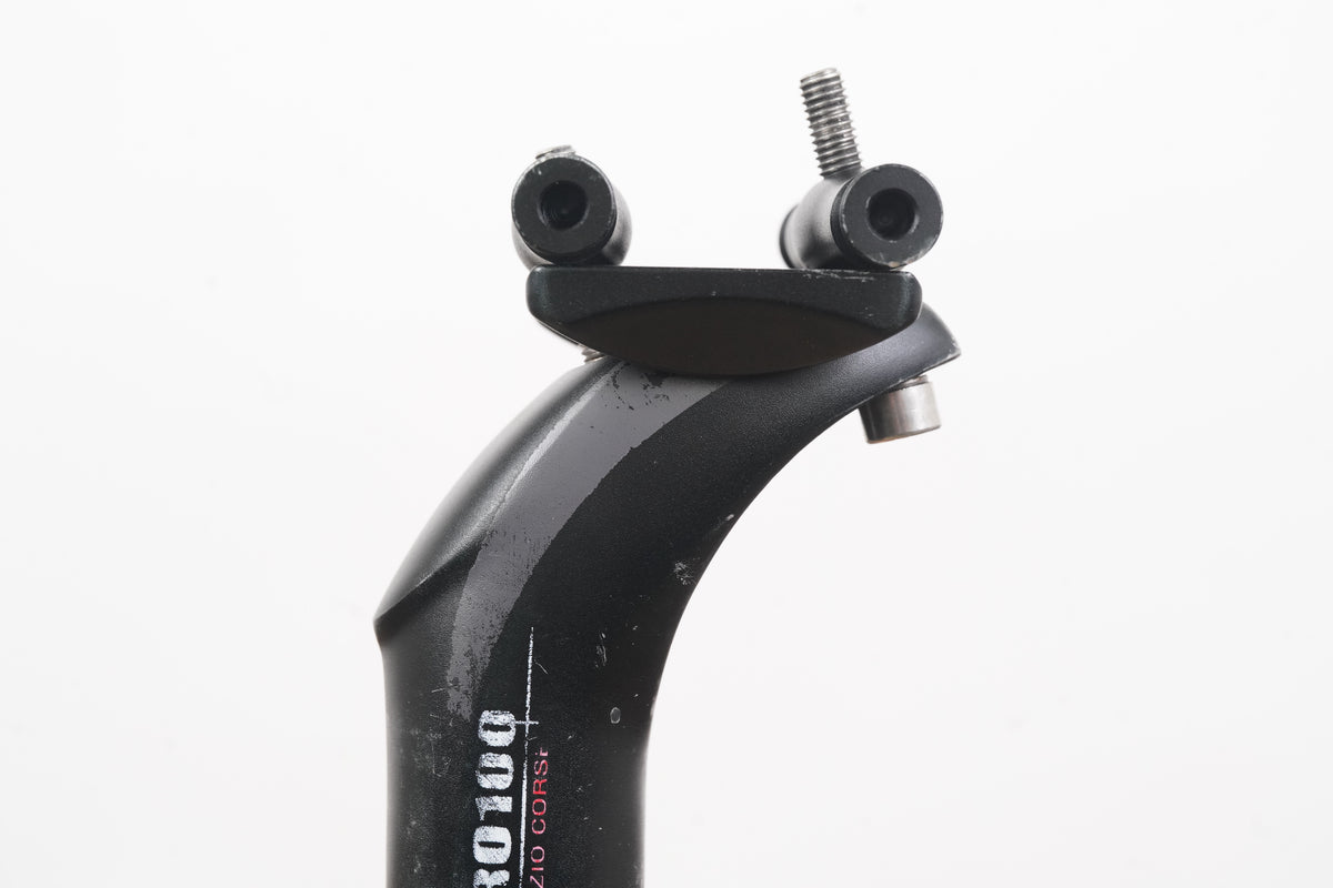 31.6mm Deda Elementi Zero100 Alloy 12mm Setback Road Seatpost 222g