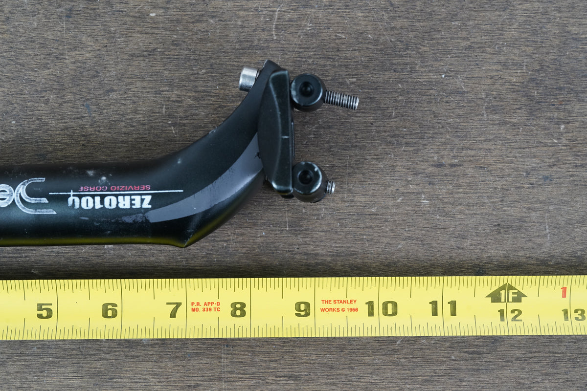 31.6mm Deda Elementi Zero100 Alloy 12mm Setback Road Seatpost 222g