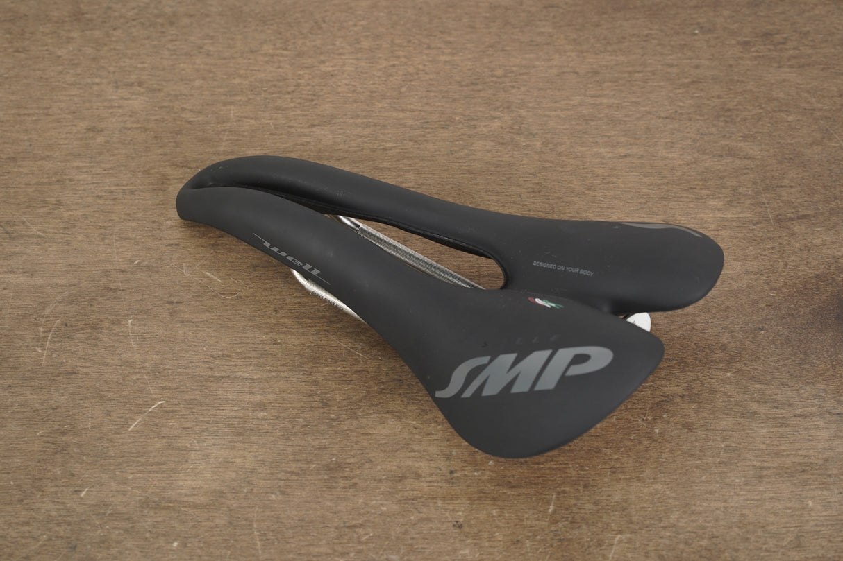 144mm Selle SMP Well Stainless Steel Rail Road Saddle