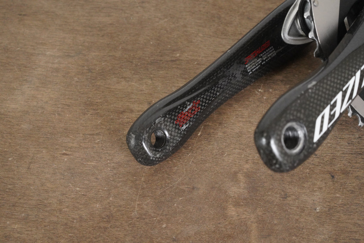 175mm 52/36T BB30 Specialized S-WORKS Quarq Power Meter Carbon Crankset