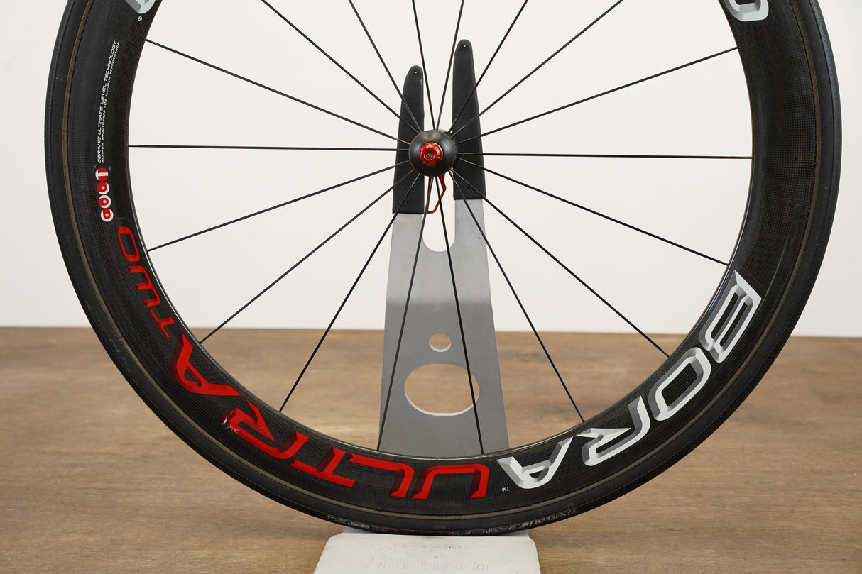 Campagnolo Bora Ultra Two Carbon Tubular Rim Brake Wheelset 11 Speed