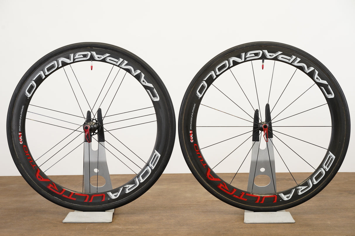 Campagnolo Bora Ultra Two Carbon Tubular Rim Brake Wheelset 11 Speed