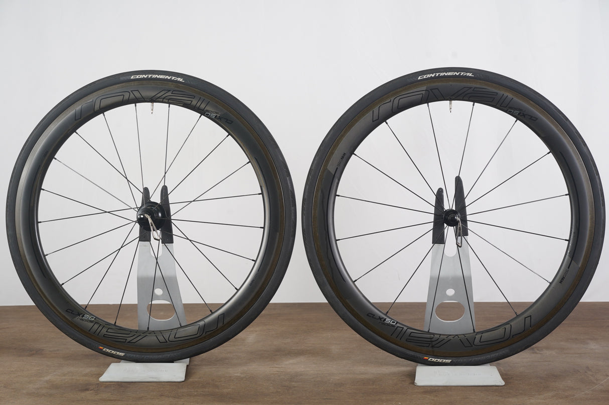 Roval CLX 50 Carbon Tubeless Clincher Rim Brake Wheelset Shimano/SRAM 11 Speed
