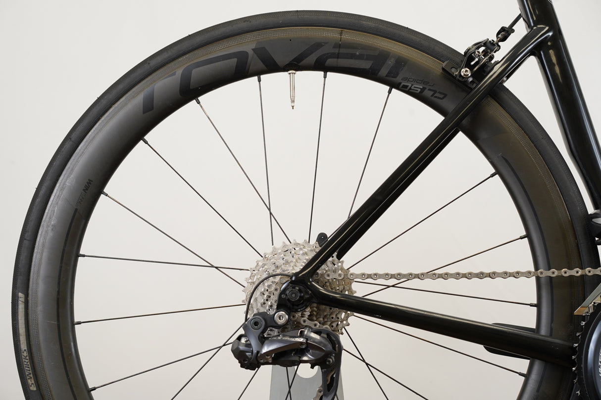 58cm Specialized S-WORKS Tarmac SL6 Ultegra Di2 GS Roval Carbon Rim Road Bike