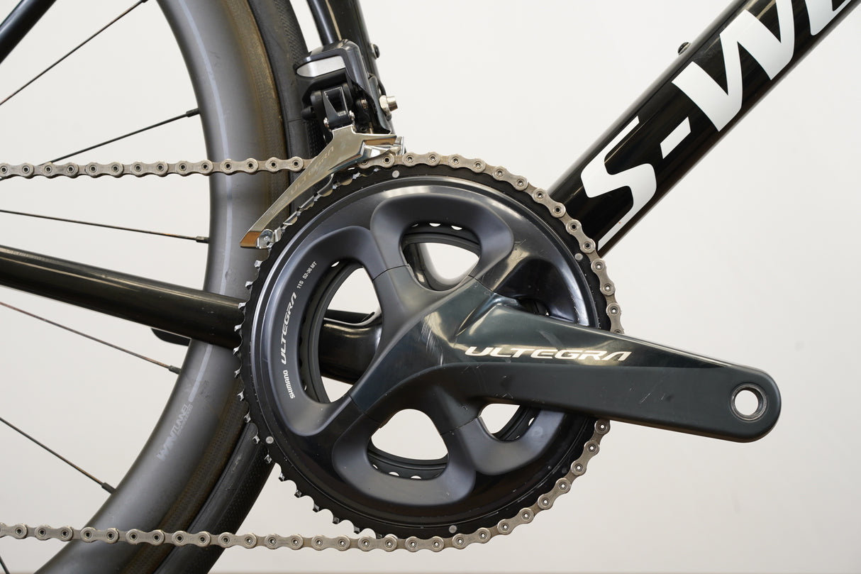 58cm Specialized S-WORKS Tarmac SL6 Ultegra Di2 GS Roval Carbon Rim Road Bike