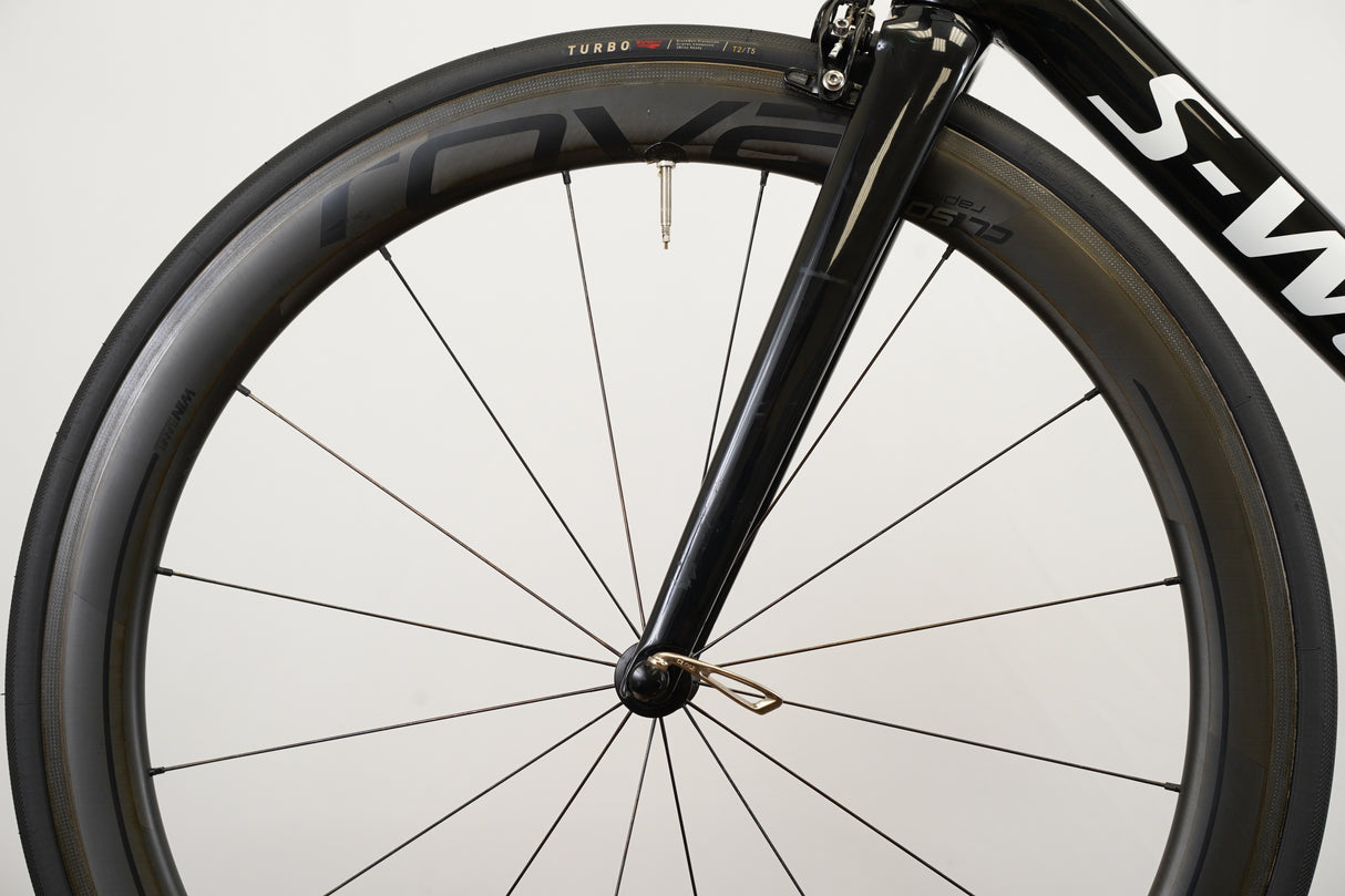 58cm Specialized S-WORKS Tarmac SL6 Ultegra Di2 GS Roval Carbon Rim Road Bike