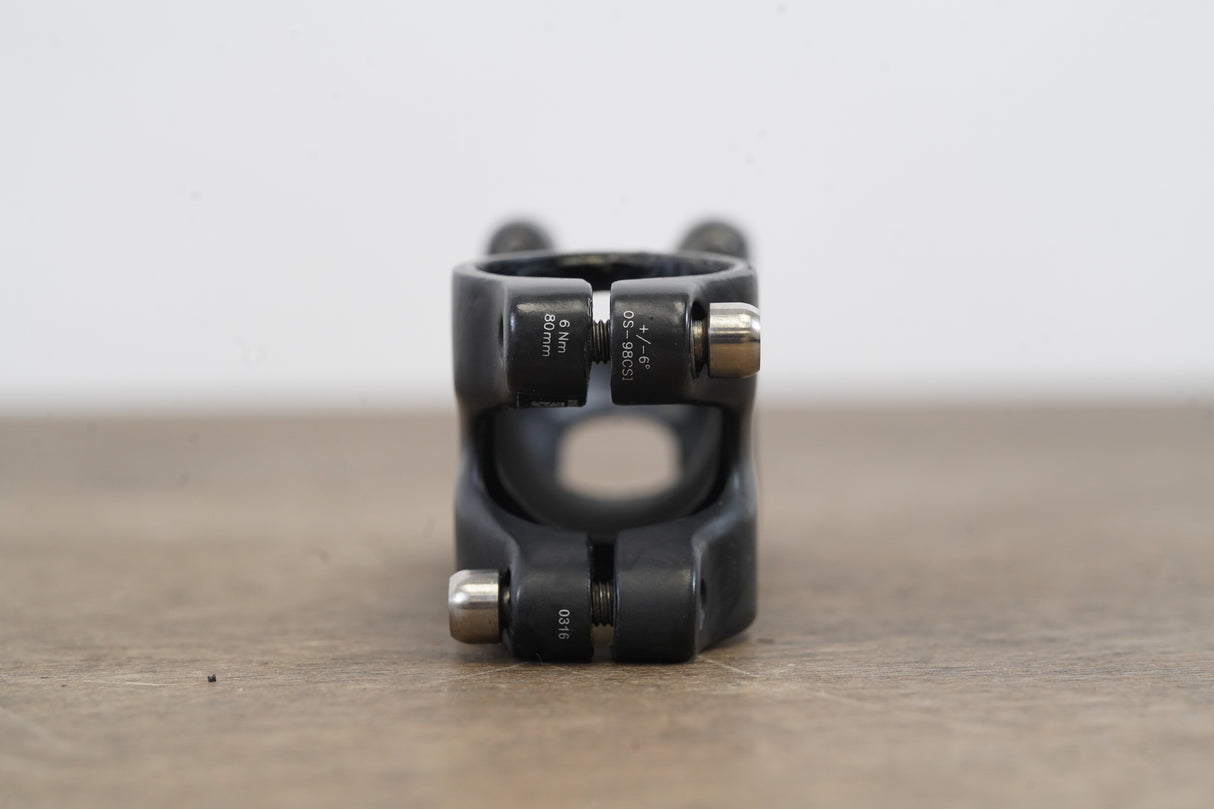 FSA OS-98 CSI 80mm ±6 Degree Carbon Alloy Road Stem 115g 1 1/8" 31.8mm