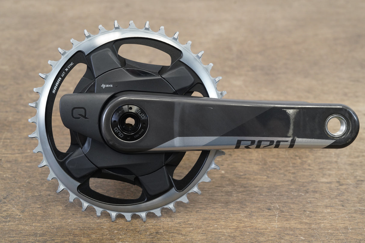 165mm 40T 1x DUB SRAM Red AXS D1 Quarq 12 Speed Power Meter Crankset 591g