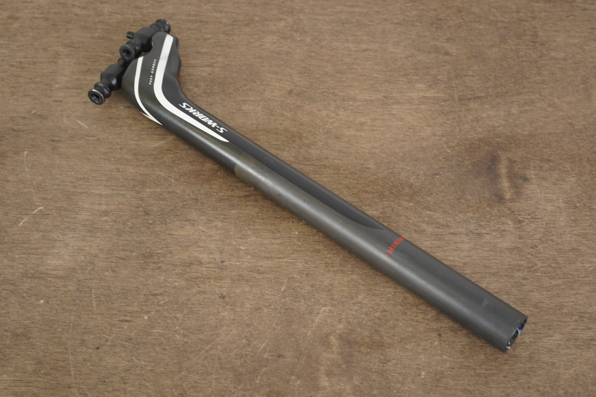 27.2mm Specialized S-WORKS FACT Carbon Setback Road Seatpost