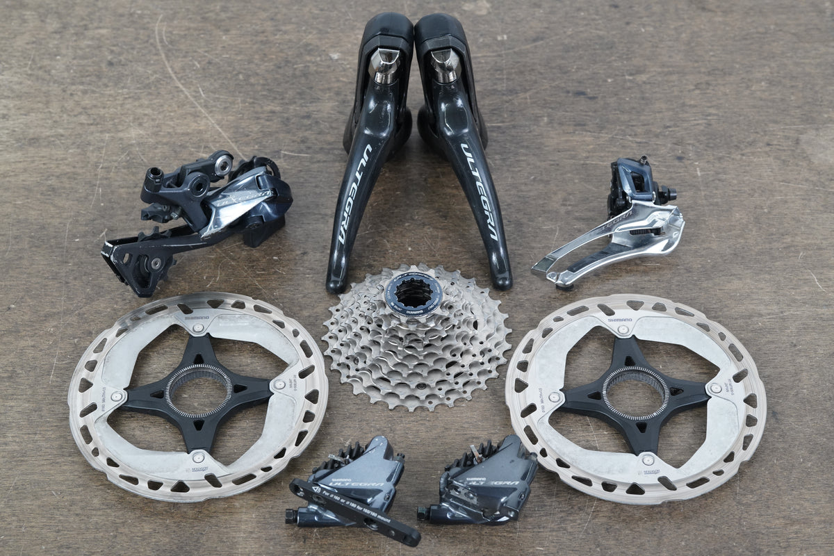 Shimano Ultegra R8000 GS 11 Speed Mechanical Disc Brake Road Groupset